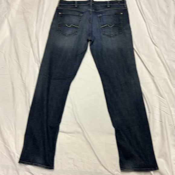 7 for all Mankind Standard Straight Leg Jeans Sz 38 - Picture 6 of 8